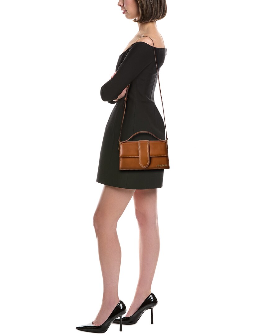 Jacquemus Bambino Large Leather Shoulder Bag