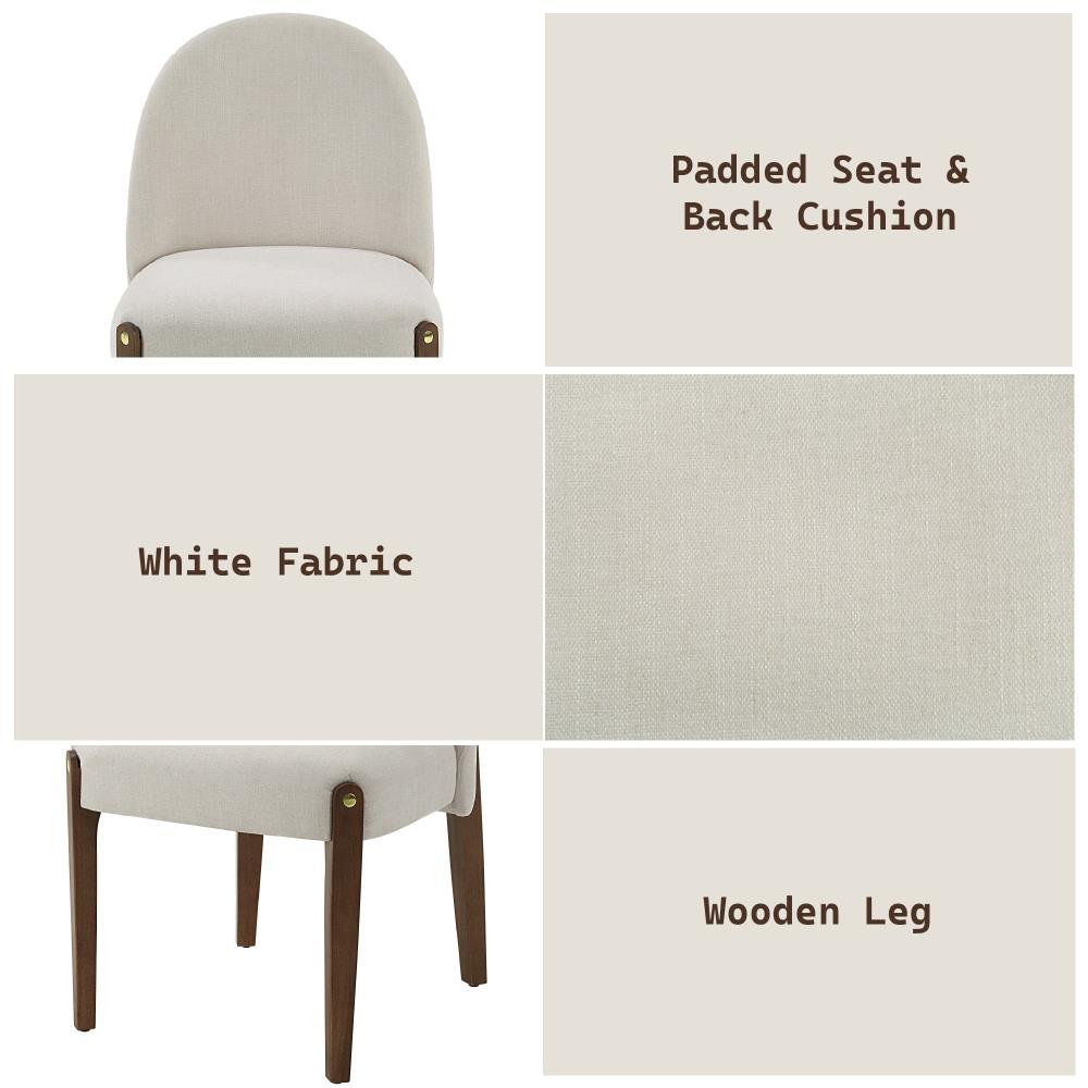 Transitional Side Chairs with Refined Upholstery and Sturdy Frames