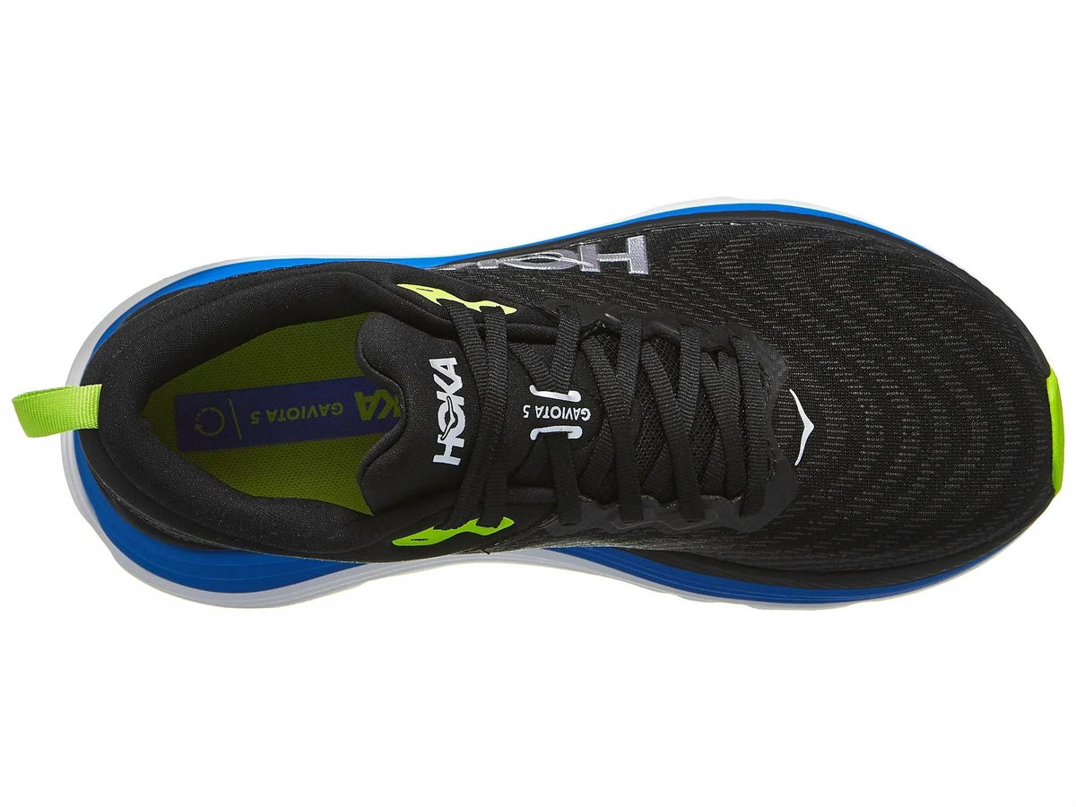 Men's Gaviota 5 Running Shoe In Black/electric Cobalt