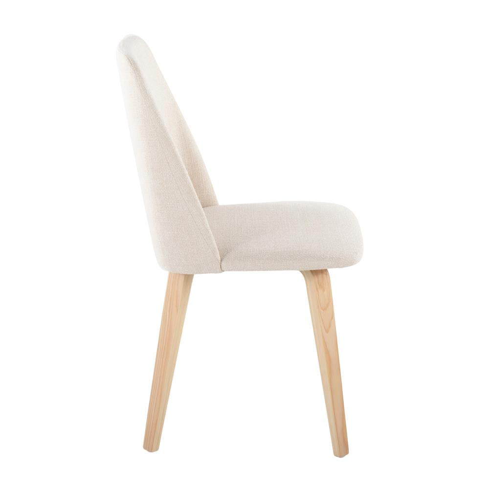 Upholstered Dining Chairs with Padded Seats and Backrests