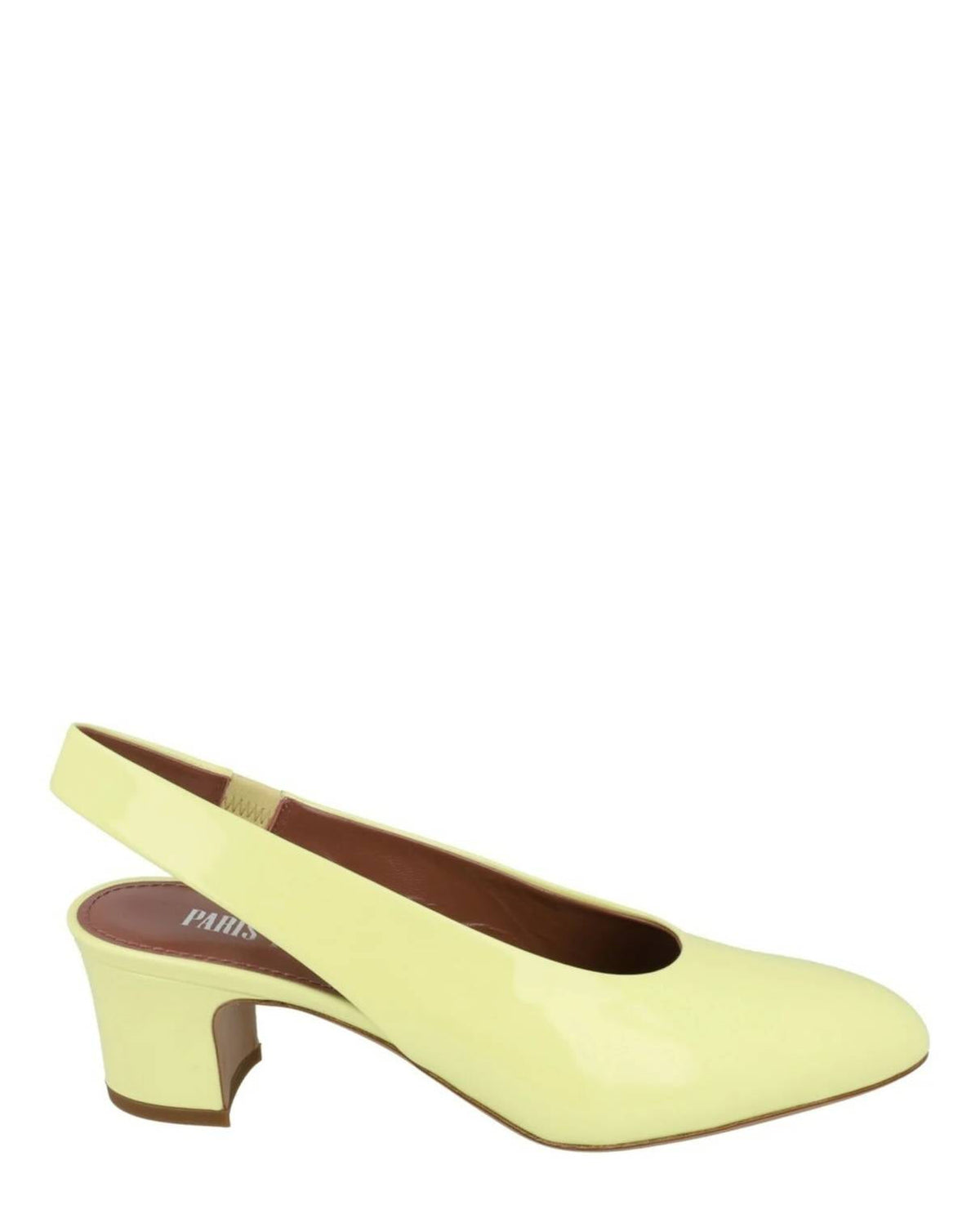 Women's Lavinia Patent Slingback Pumps In Yellow