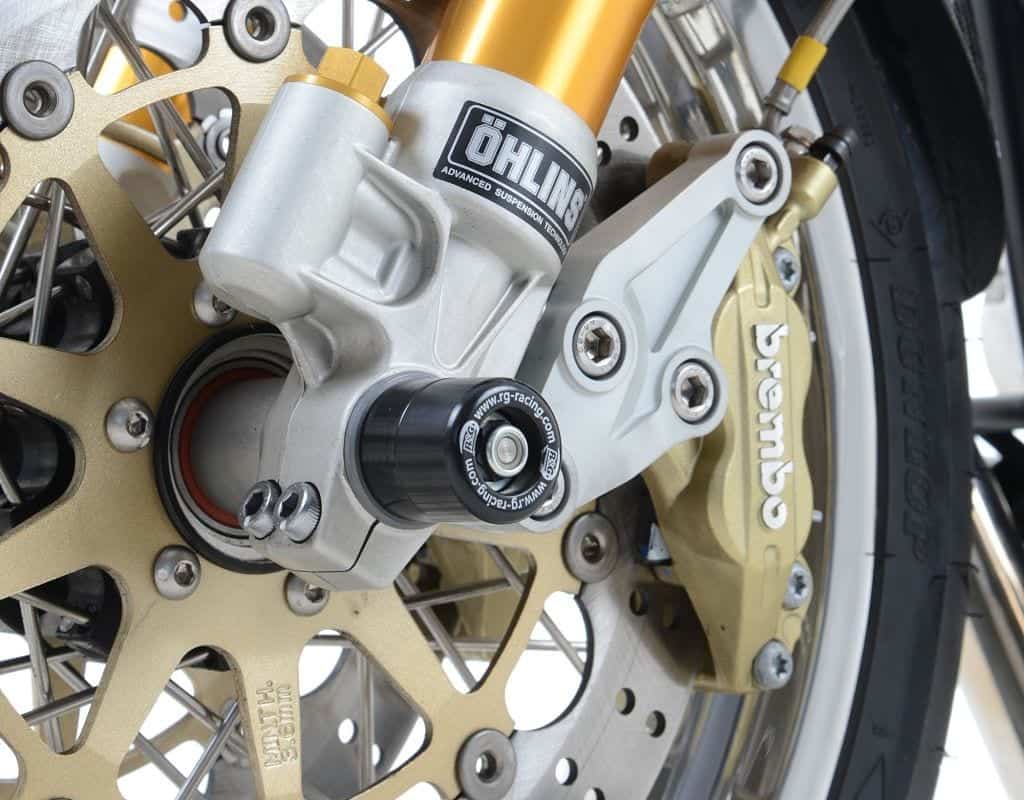 R&G Racing Front Axle Sliders Fork Protectors for Norton Commando 961 Sport