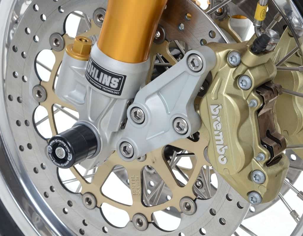 R&G Racing Front Axle Sliders Fork Protectors for Norton Commando 961 Sport