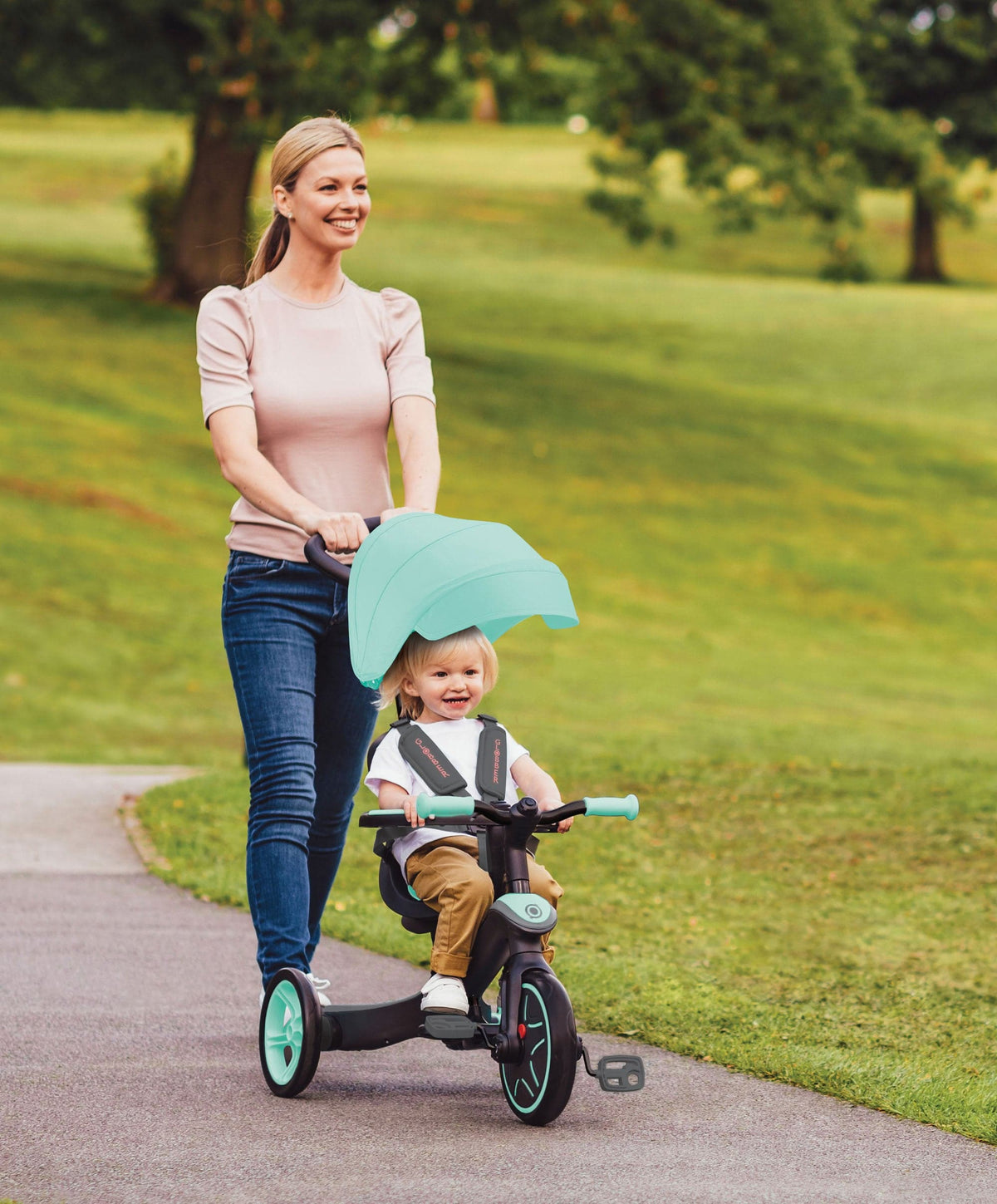 Globber Explorer Trike 4 in 1 - Mint
