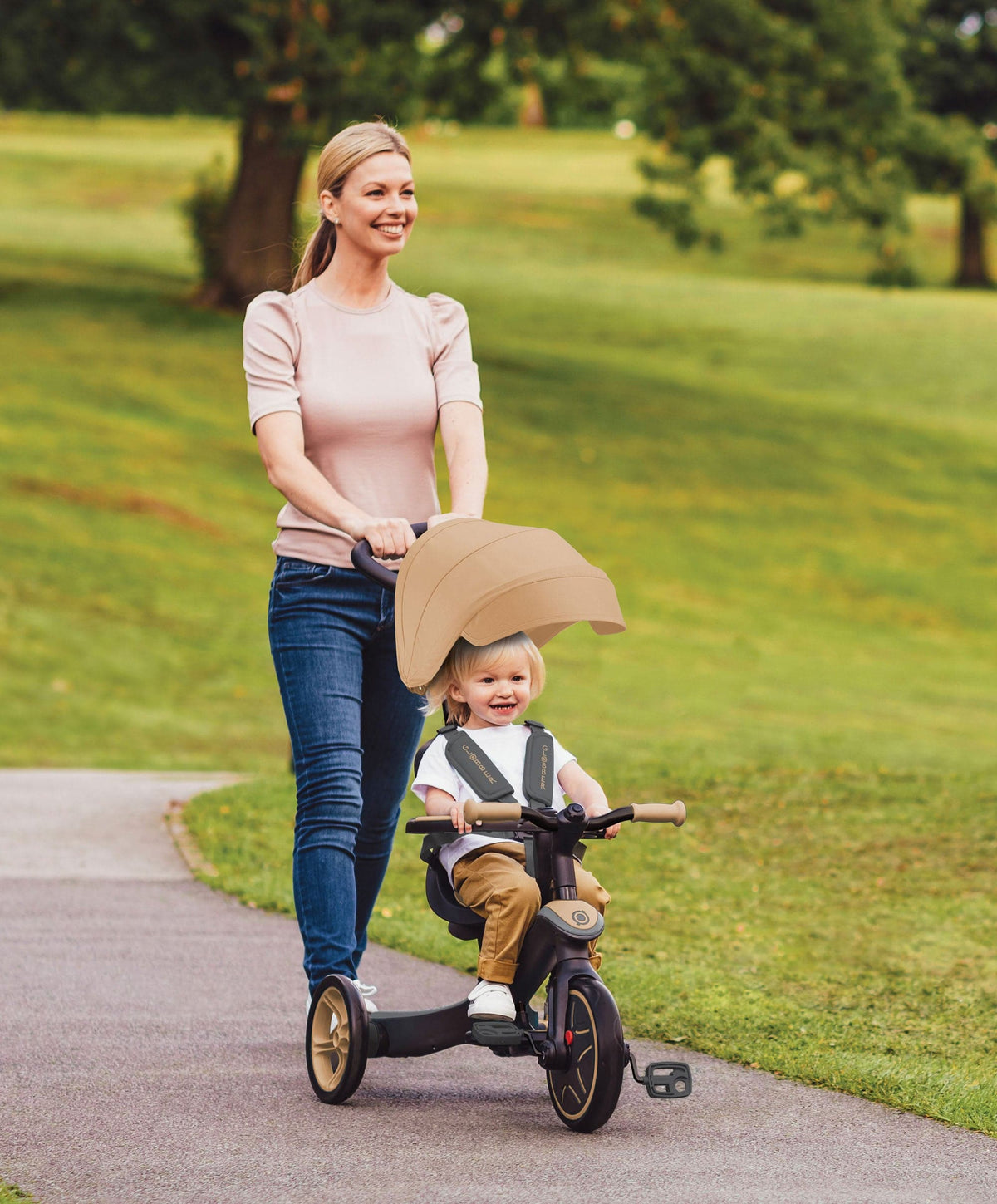 Globber Explorer Trike 4 in 1 - Sand