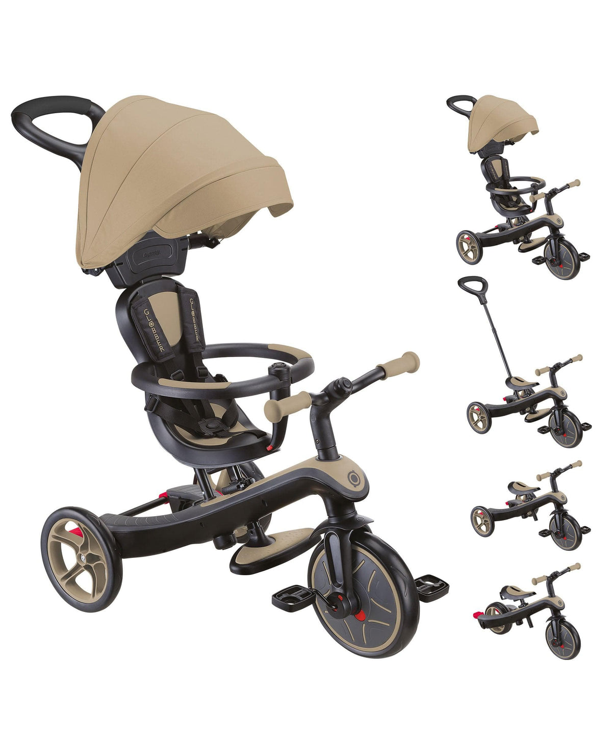 Globber Explorer Trike 4 in 1 - Sand