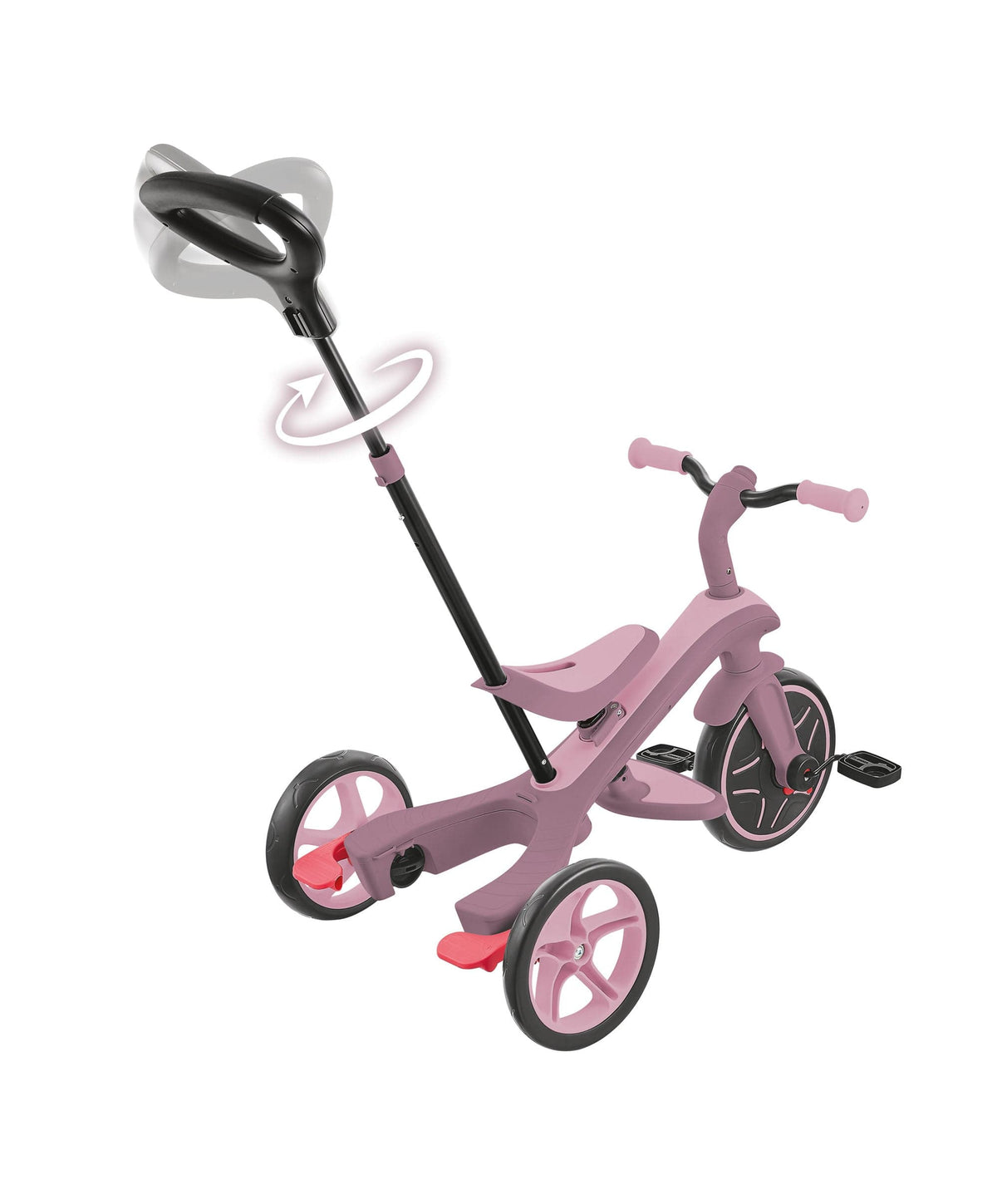 Globber Explorer Trike Eco 4 in 1 – Berry