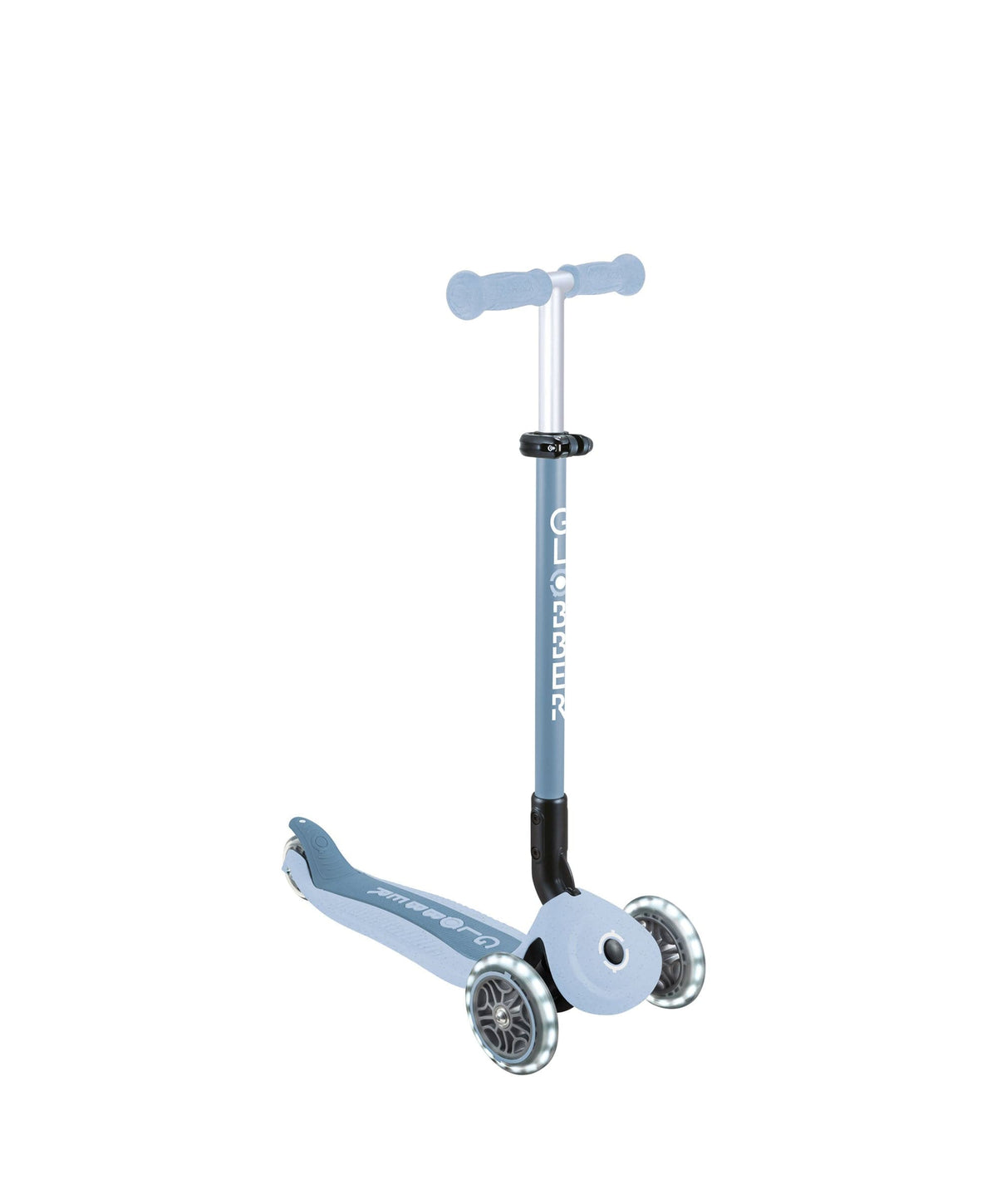 Globber Go Up Active Lights Eco - Blueberry