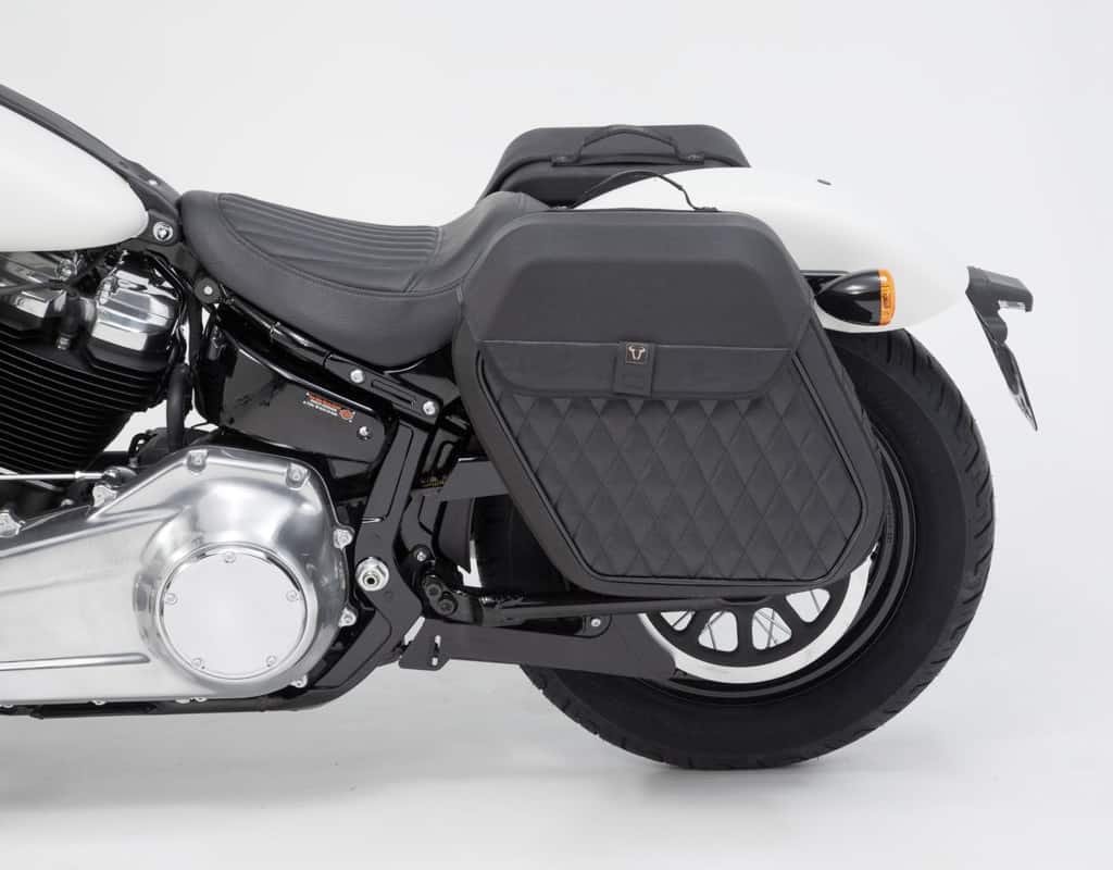 SW-MOTECH SLH Left Side Carrier for Harley Davidson Softail Slim