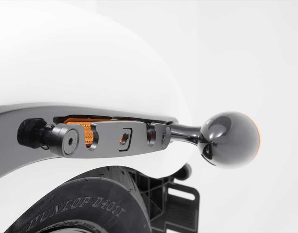 SW-MOTECH SLH Left Side Carrier for Harley Davidson Softail Slim