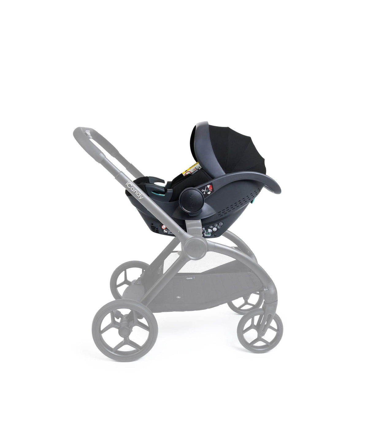 iCandy Cocoon 360 Infant Car Seat & Base - Black