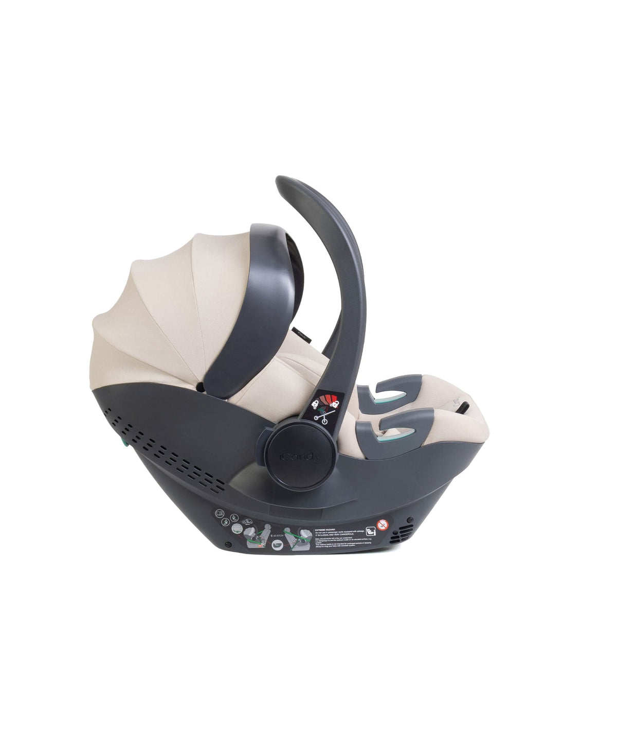 iCandy Cocoon 360 Infant Car Seat & Base - Sandstone