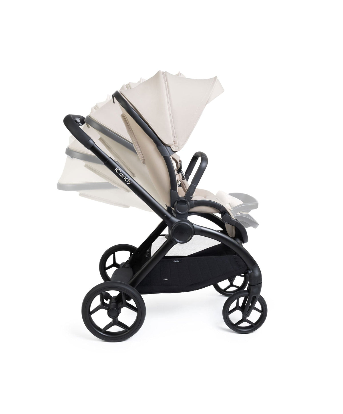 iCandy Core 2 Pushchair Bundle With Cybex Cloud T Plus Car Seat & Base - Sandstone