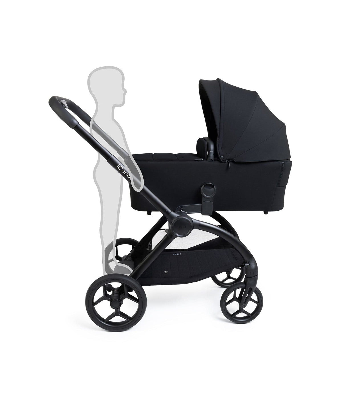 iCandy Core 2 Pushchair & Carrycot Bundle - Black