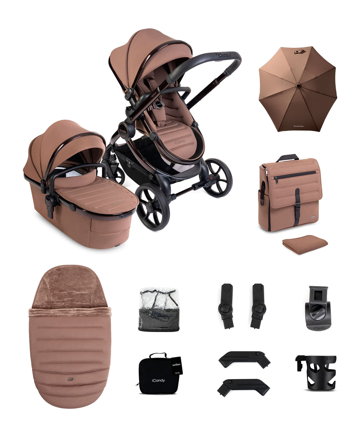 iCandy Peach 8 Complete Pushchair Bundle - Coco