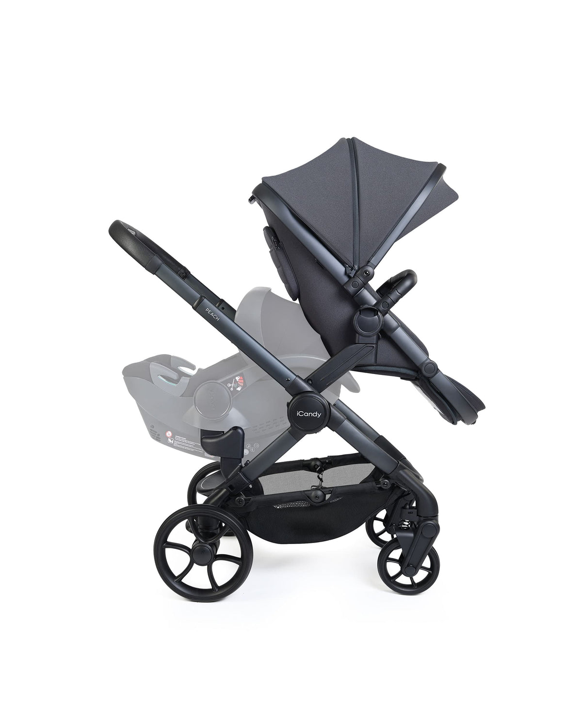 iCandy Peach 8 Double Complete Bundle - Grey