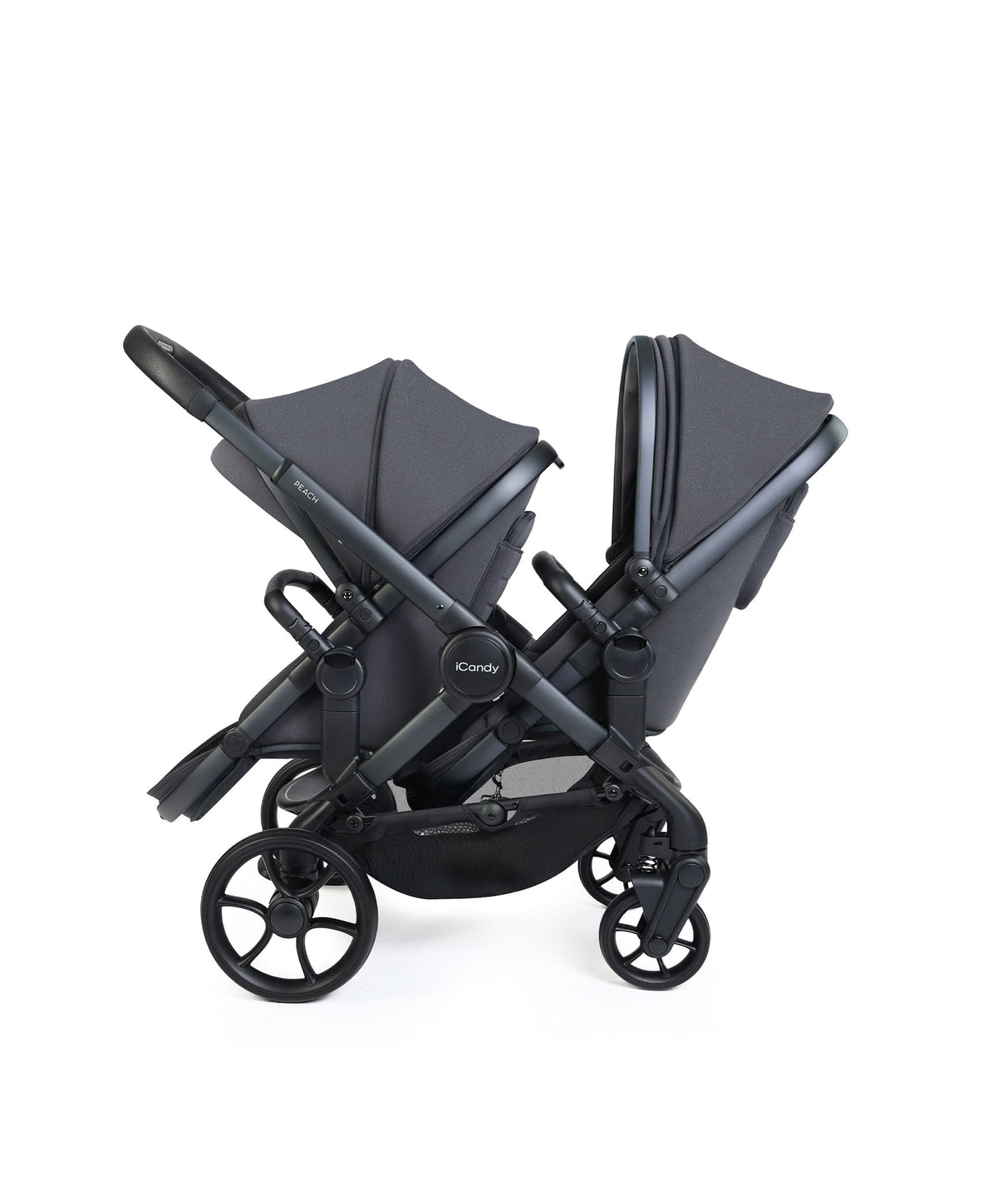 iCandy Peach 8 Double Complete Bundle - Grey