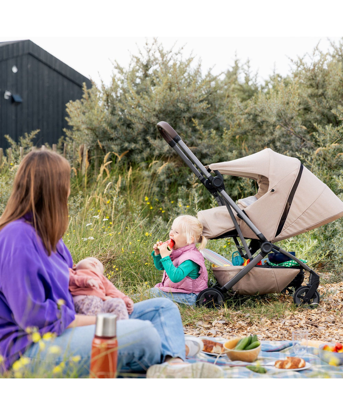 Joolz Aer2 Nest To Seat - Sandy Taupe