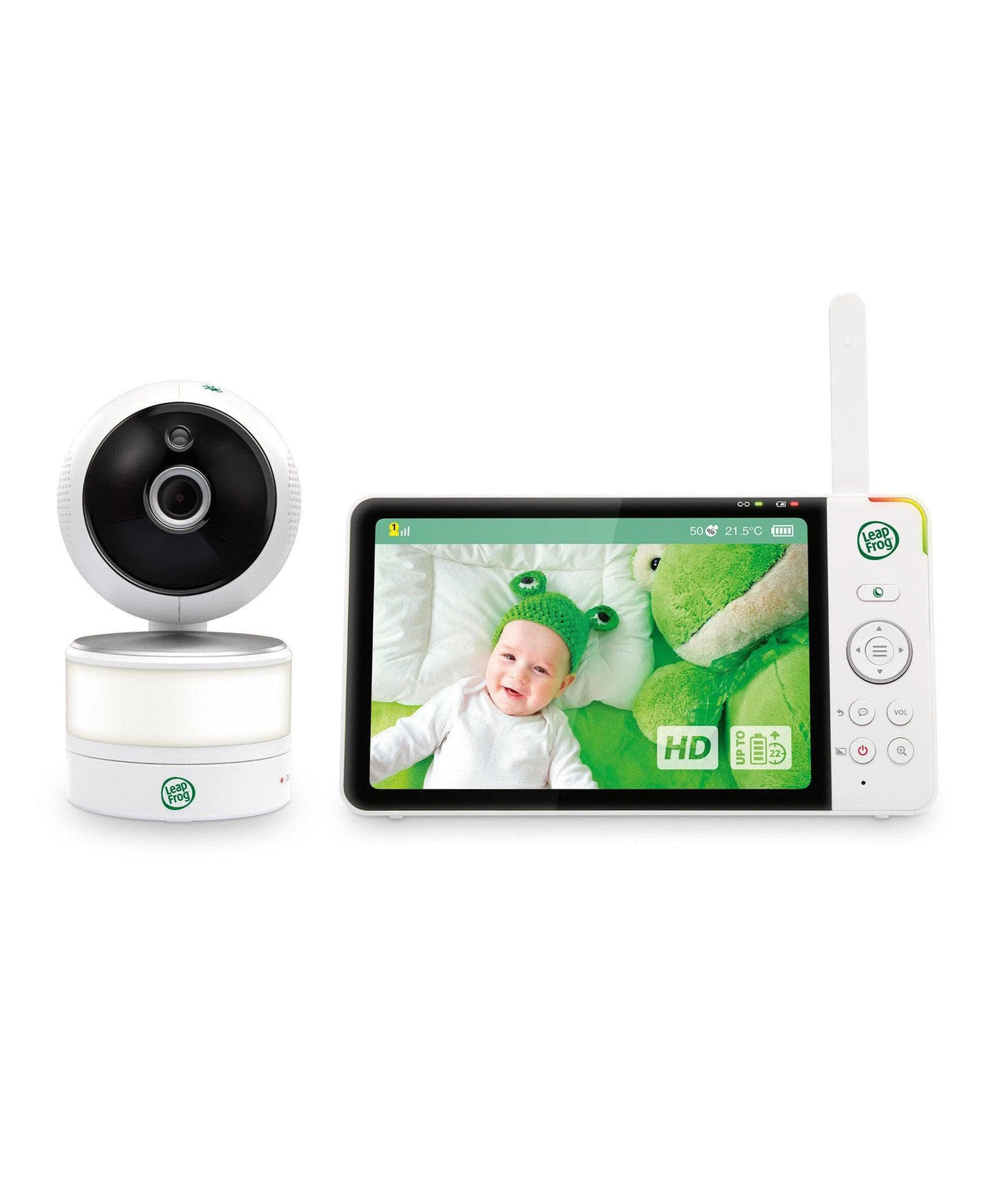 LeapFrog LF920HD 7 Inch Video Baby Monitor & Floorstand - White
