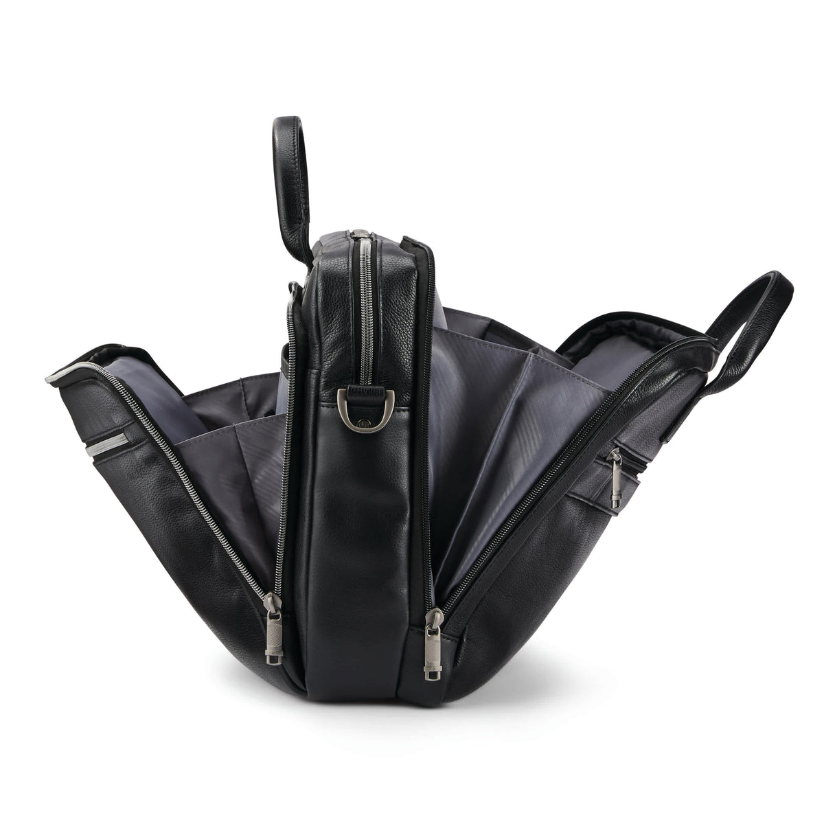 Samsonite Classic Leather Softside Toploader - Bags
