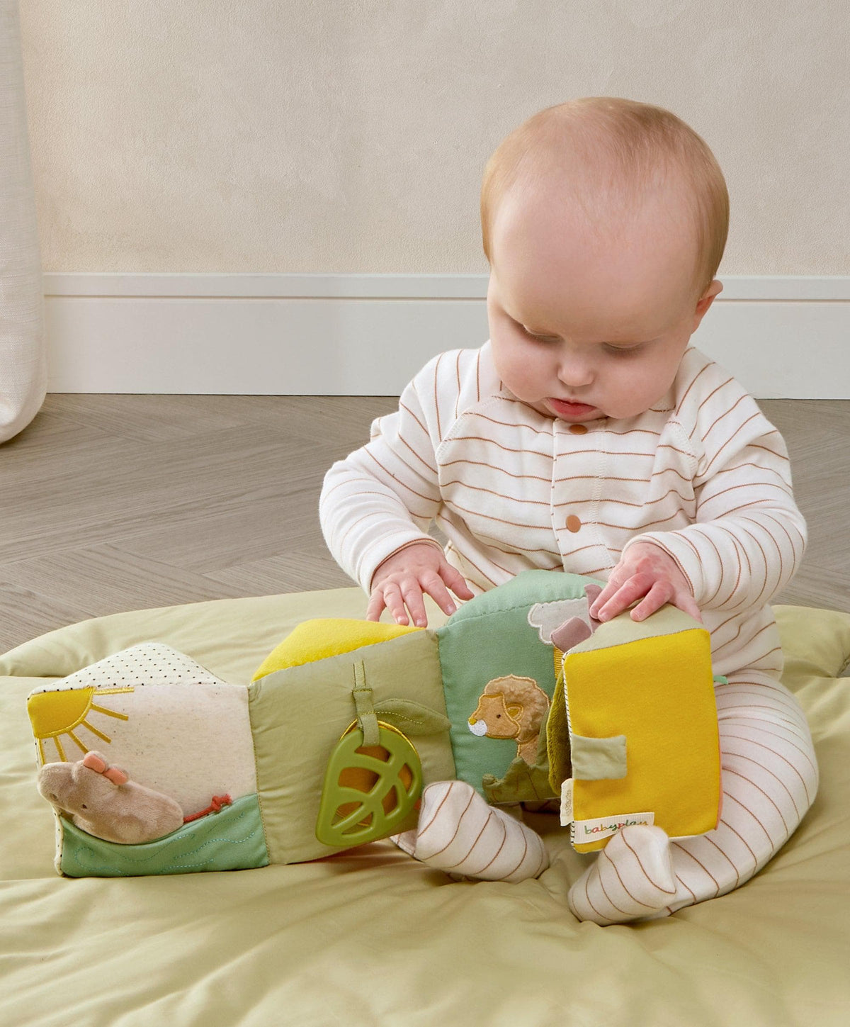 Babyplay Folding Activity Cube Toy