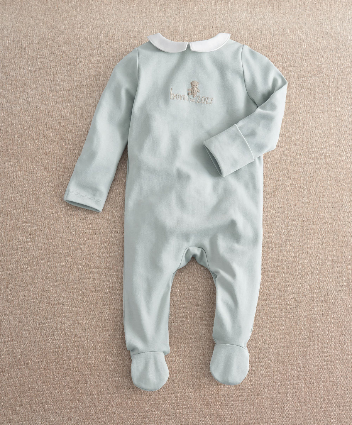 Born in 2027 Sleepsuit - Blue