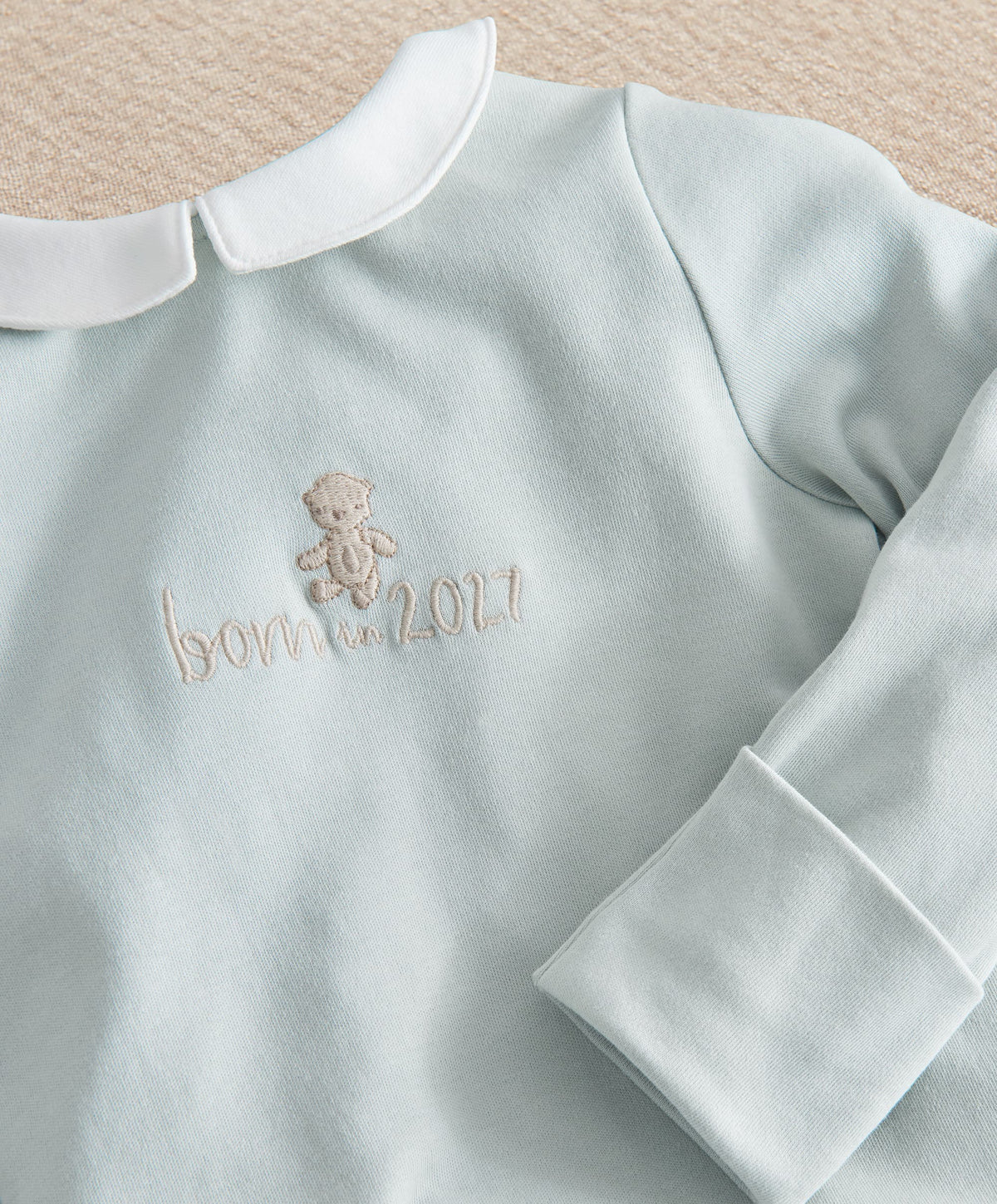 Born in 2027 Sleepsuit - Blue