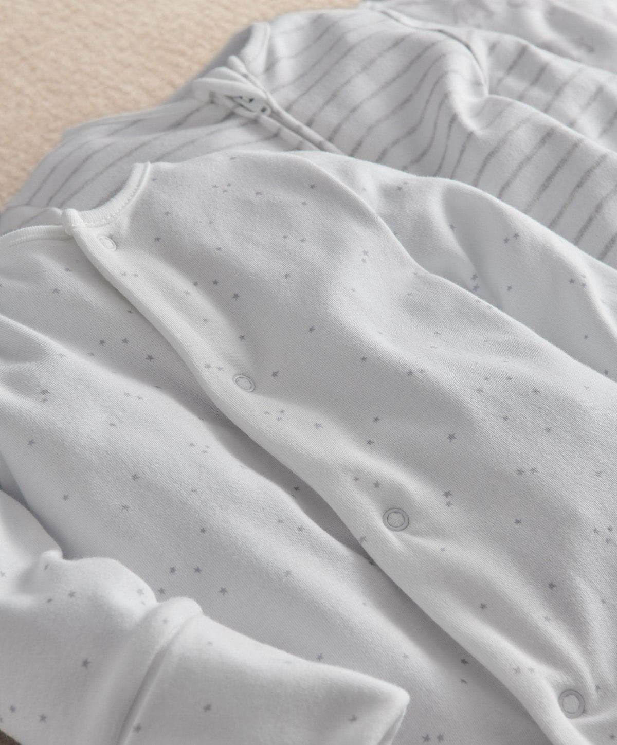 Elephant Print Sleepsuit