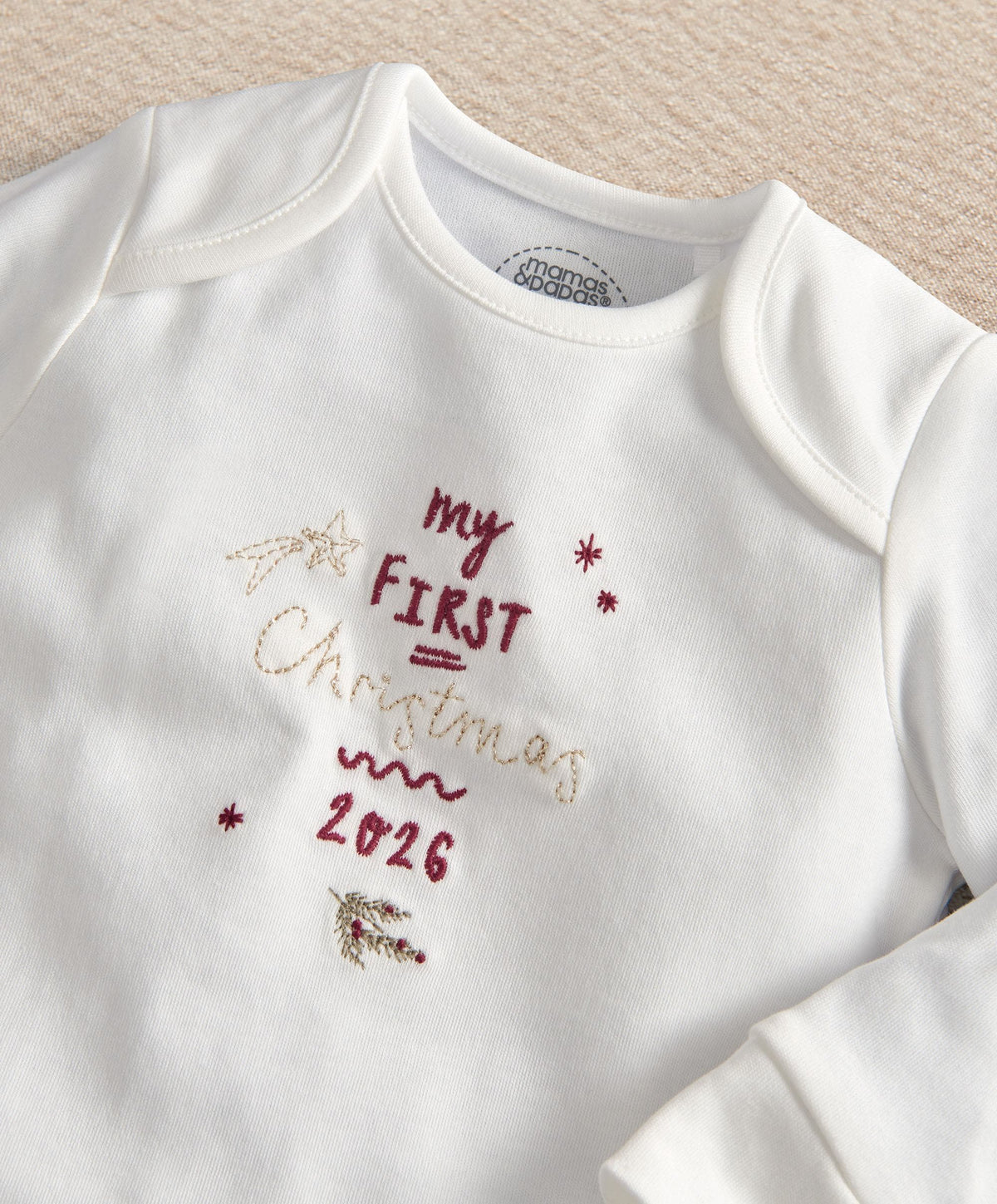 My First Christmas Bodysuit