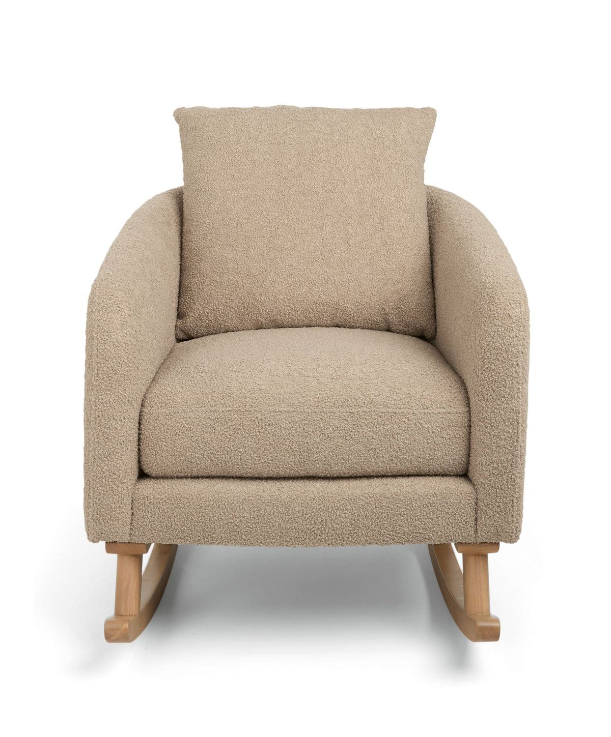 Alma Nursing Chair & Stool - Fawn Boucle