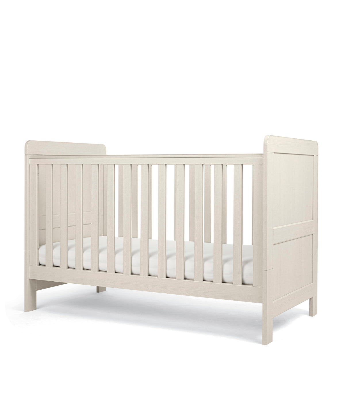 Atlas Nursery Furniture & Signature Airflow Pocket Spring Cotbed Mattress Bundle - Warm Beige
