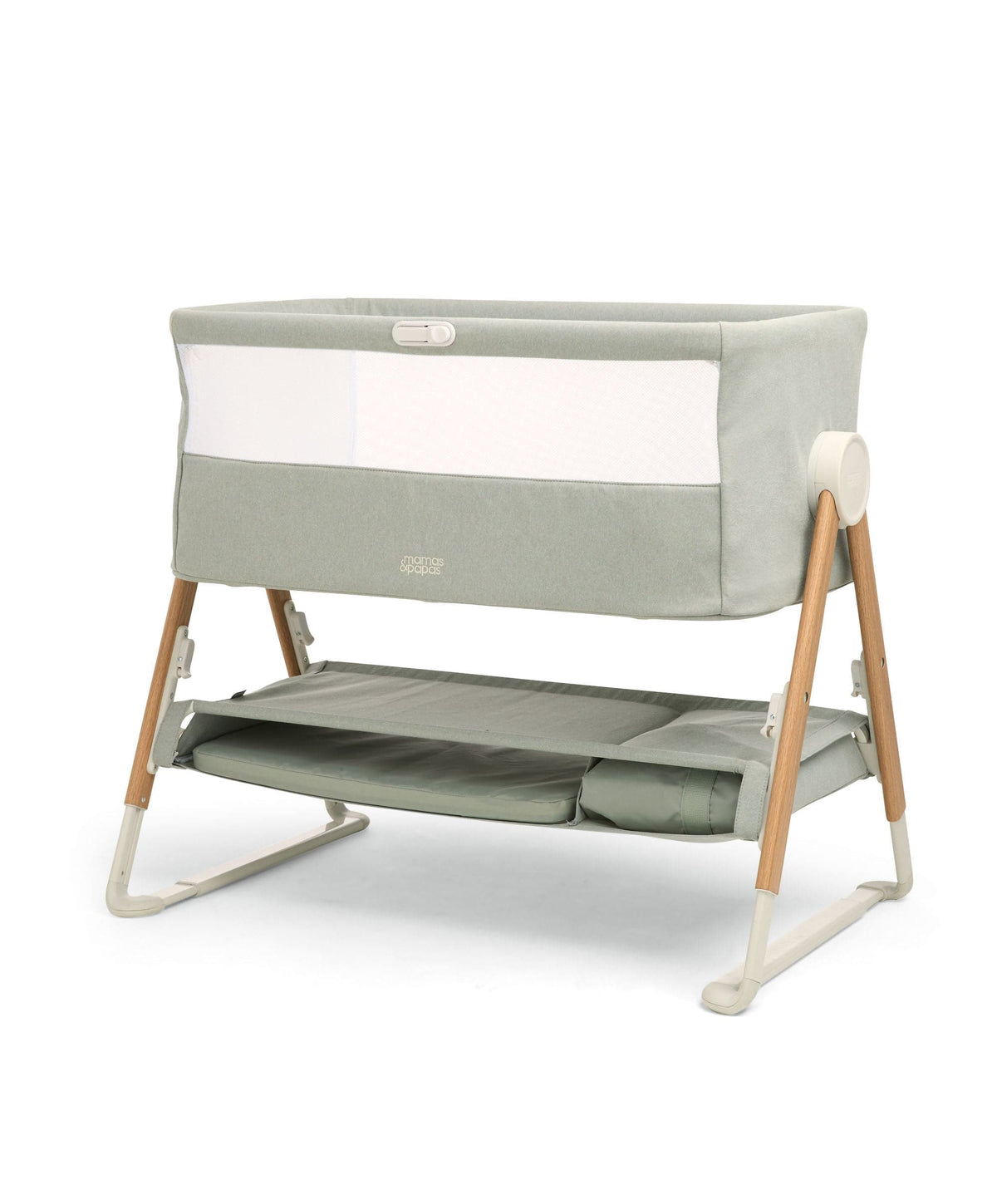 Lua Bedside Crib - Sage