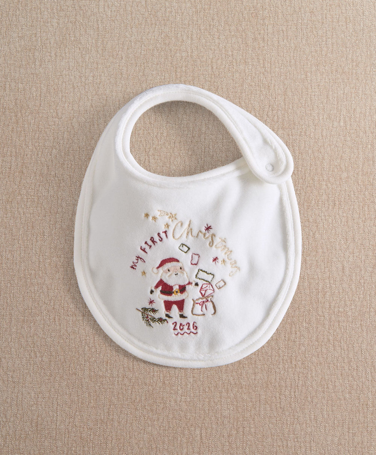 My First Christmas Bib