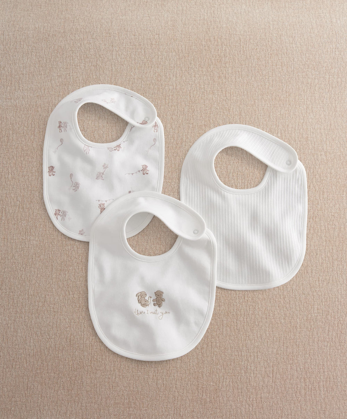 Celebration Print Bibs (Pack of 3)