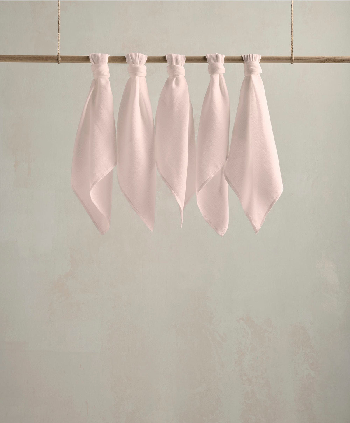 Muslin Squares (Pack of 5) - Pink