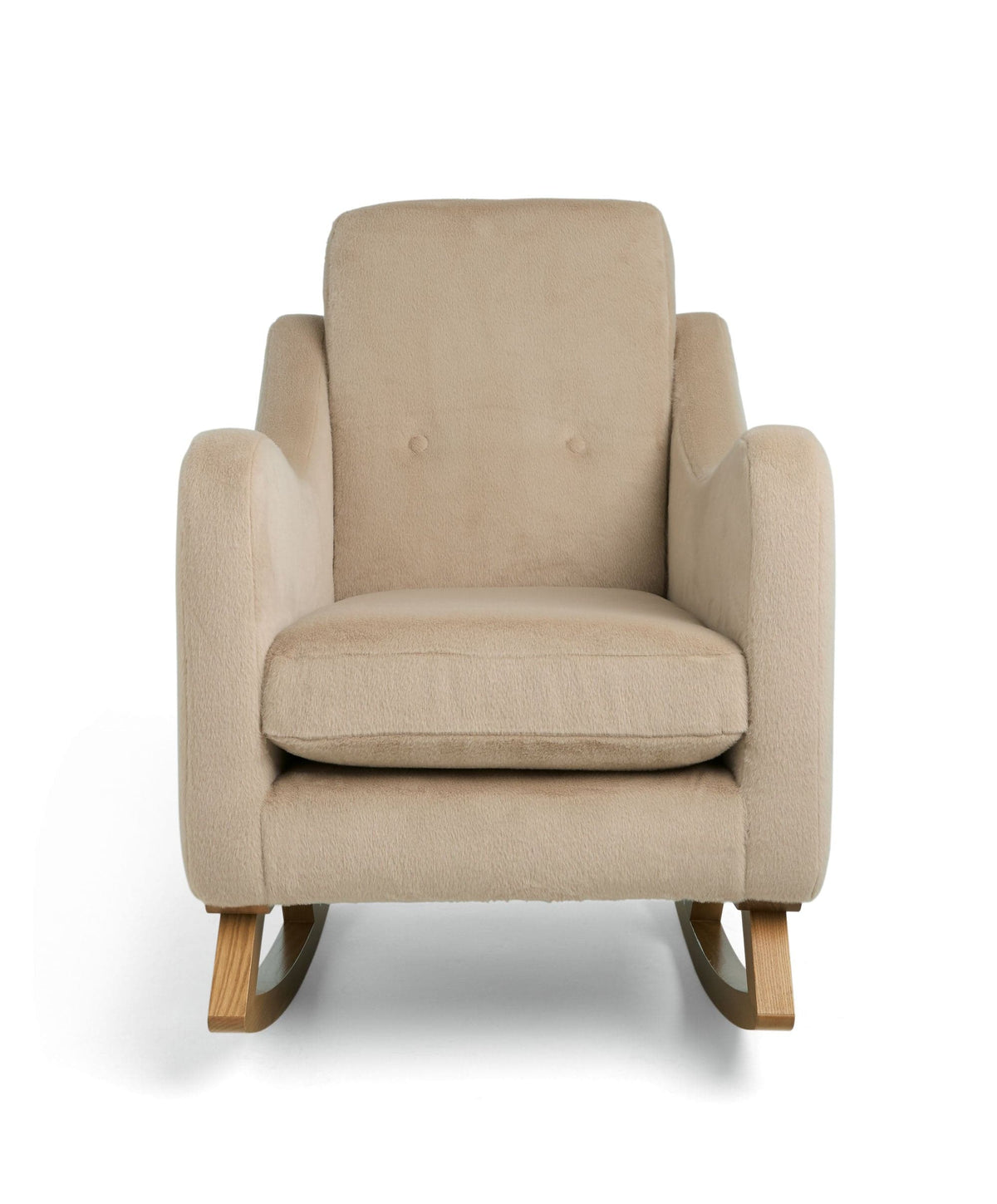 Bowdon Nursing Chair & Footstool Set - Almond Sherpa