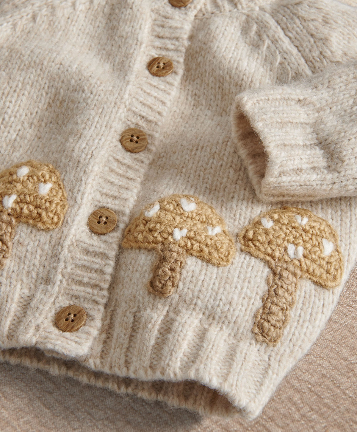Toadstool Knitted Cardigan