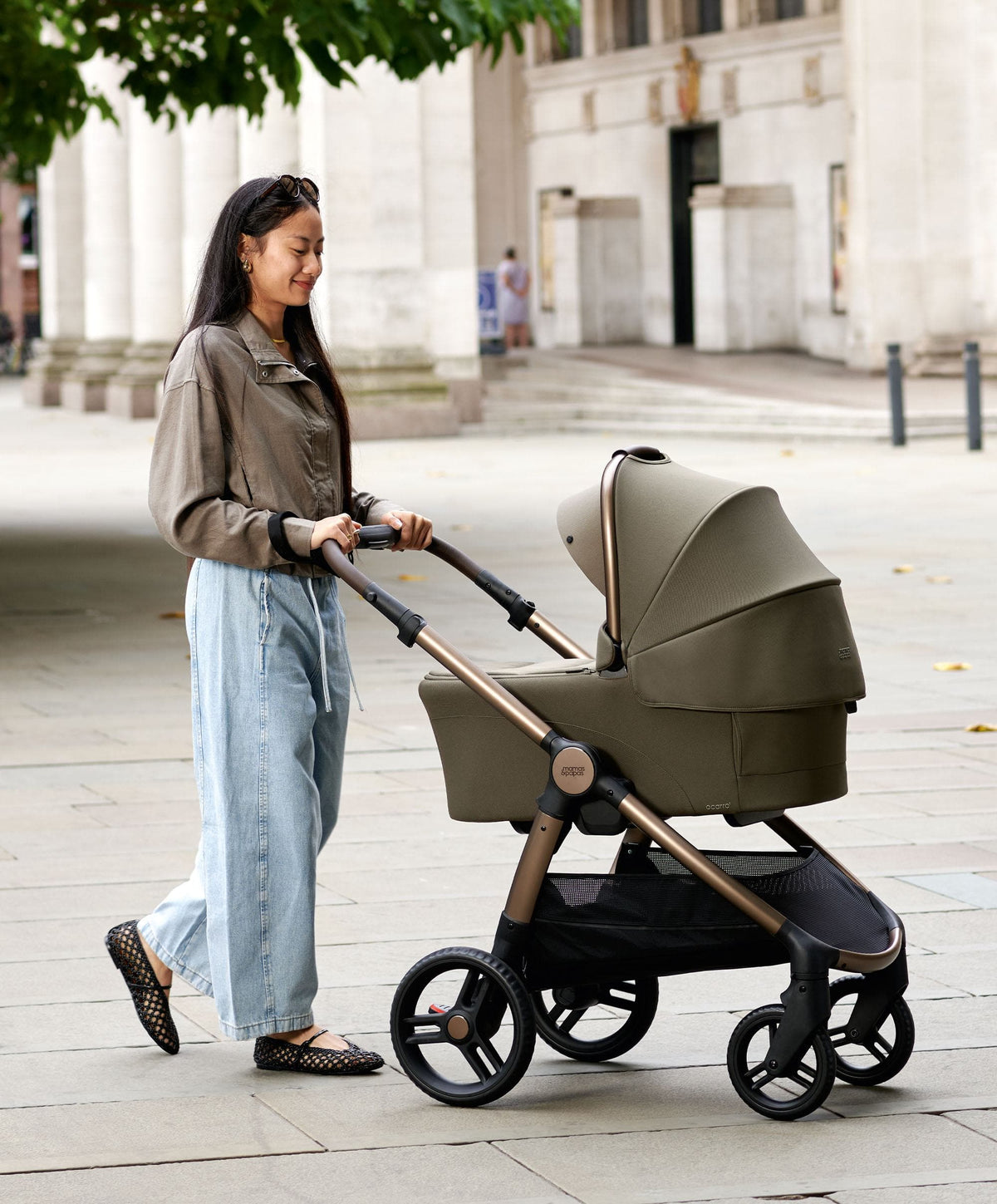 Ocarro 2 Carrycot - Evergreen