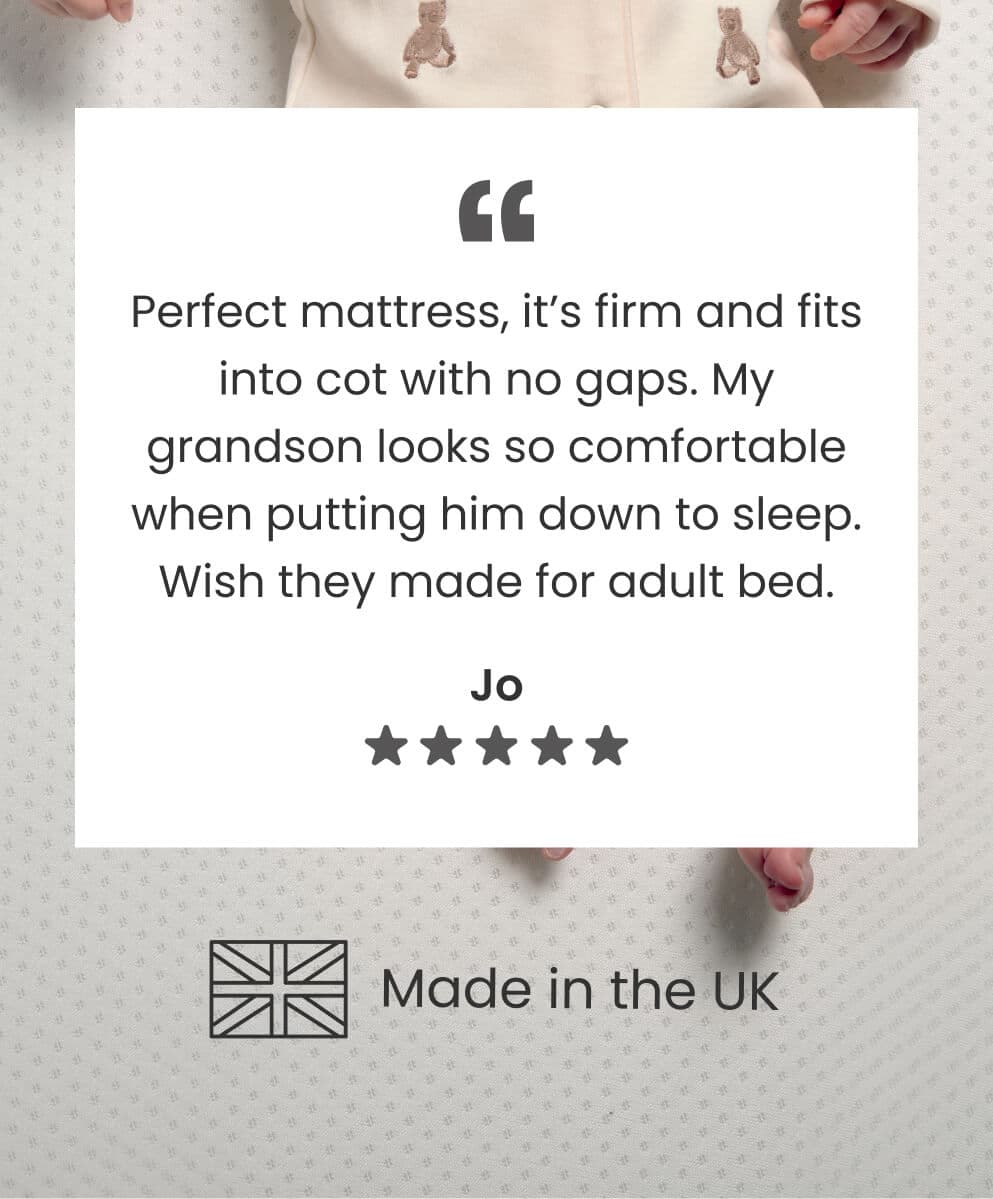 Signature Airflow Fibre Small Cotbed and Cot Mattress