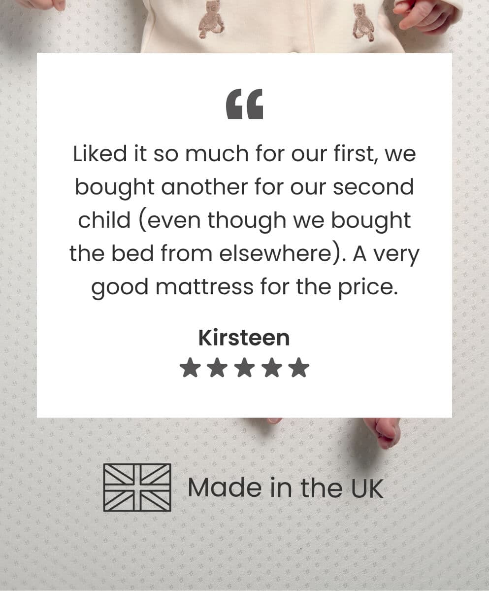 Premium Dual Core+ Small Cotbed and Cot Mattress