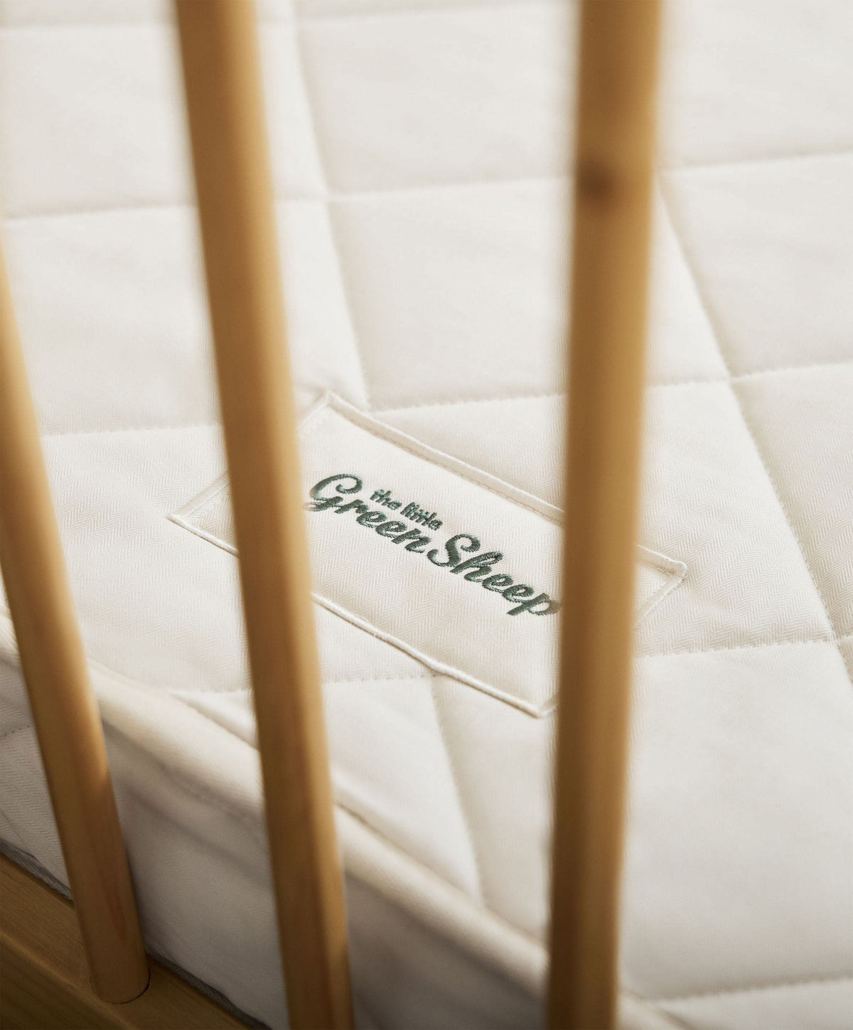 The Little Green Sheep Natural Sprung Cot Bed Mattress