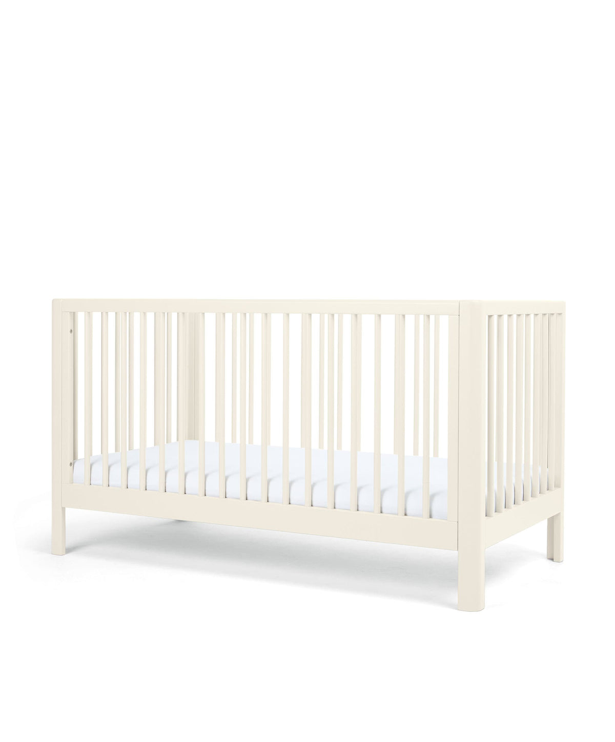 Arbor Cotbed & Signature Airflow Fibre Cotbed Mattress Bundle - White
