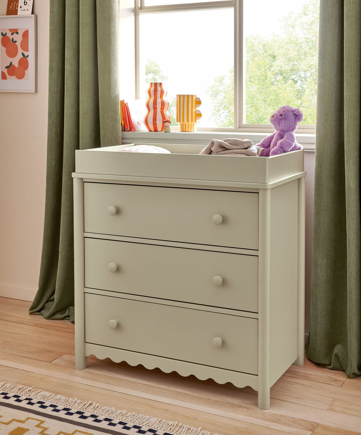 Eryn Dresser Changer - Willow Green