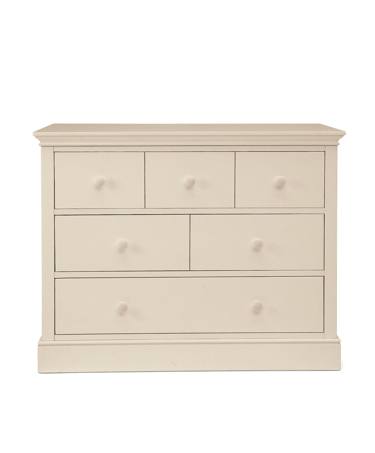 Oxford 3 Drawer Dresser & Baby Changing Unit - Cashmere