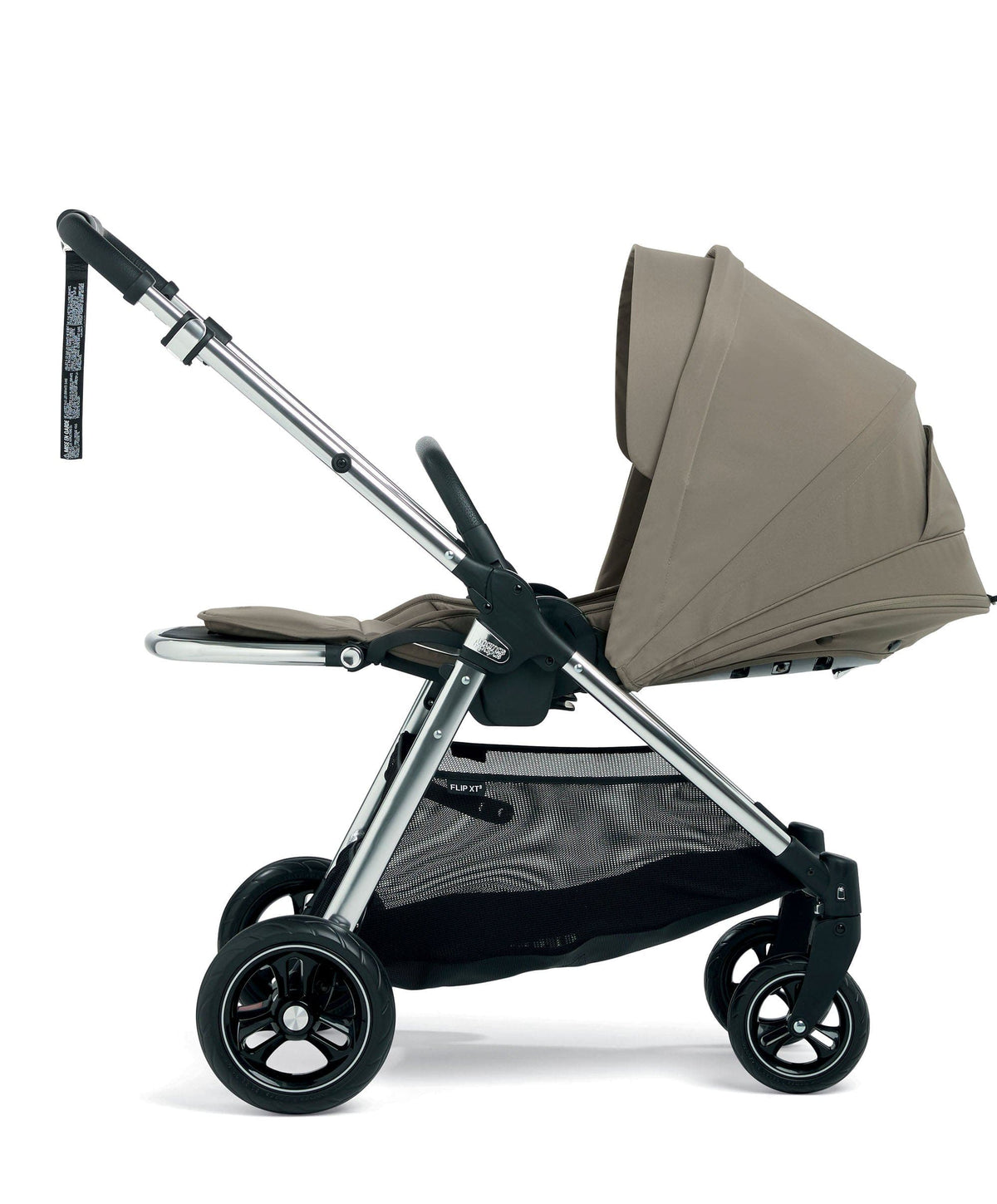 Flip XT³ Pushchair Bundle with Cybex Aton B Car Seat & Base (5 Pieces) – Sage Grey