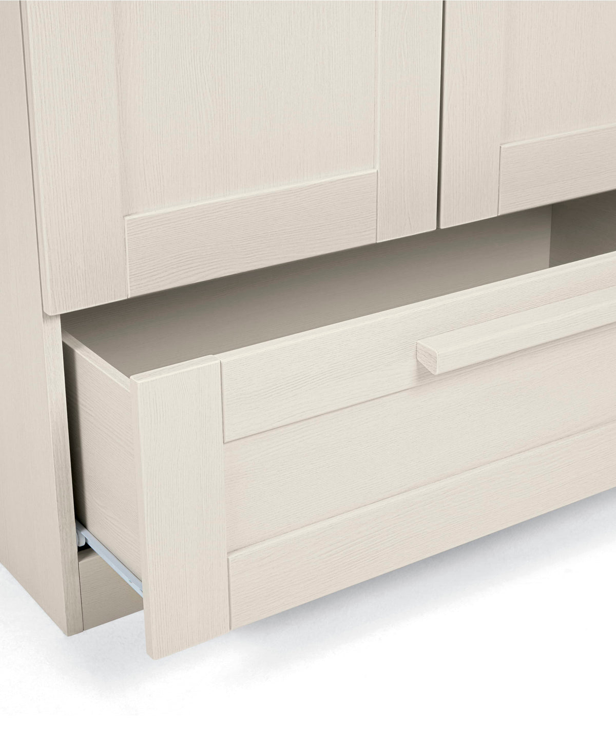 Atlas 3 Piece Cotbed Range with Dresser Changer & Wardrobe - Warm Beige