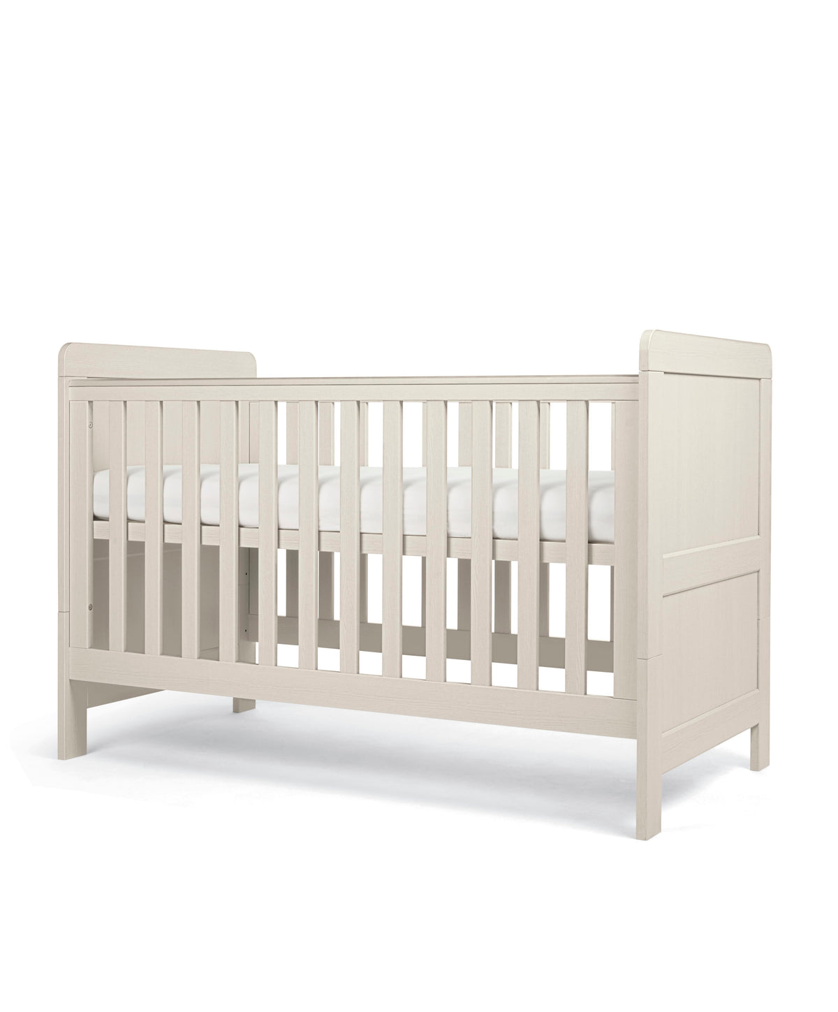 Atlas 3 Piece Cotbed Range with Dresser Changer & Wardrobe - Warm Beige