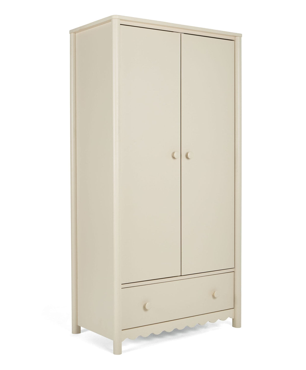 Eryn 3 Piece Cotbed Range with Dresser Changer & Wardrobe - Cashmere