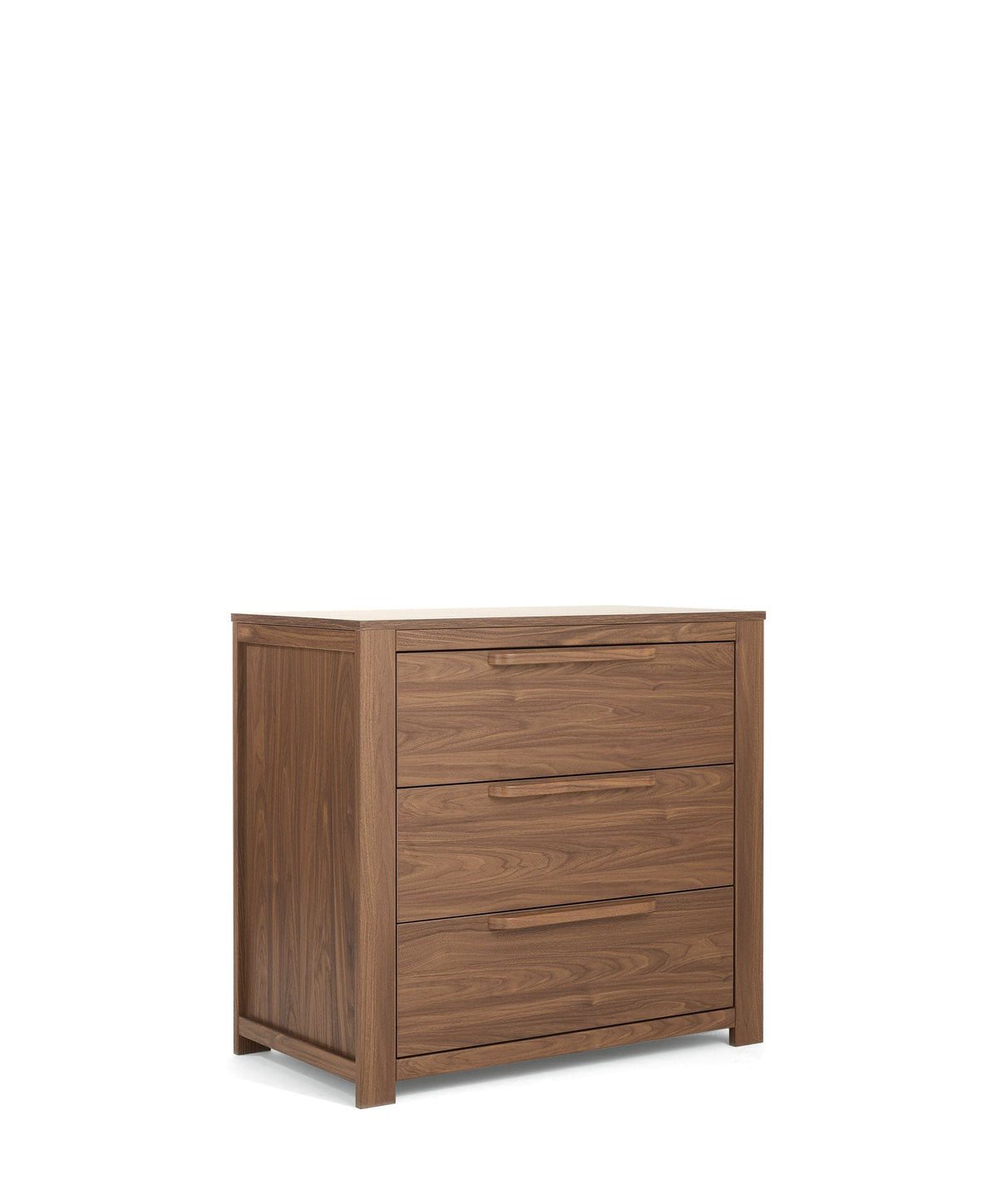 Franklin 3 Piece Cotbed Range with Dresser & Wardrobe - Walnut