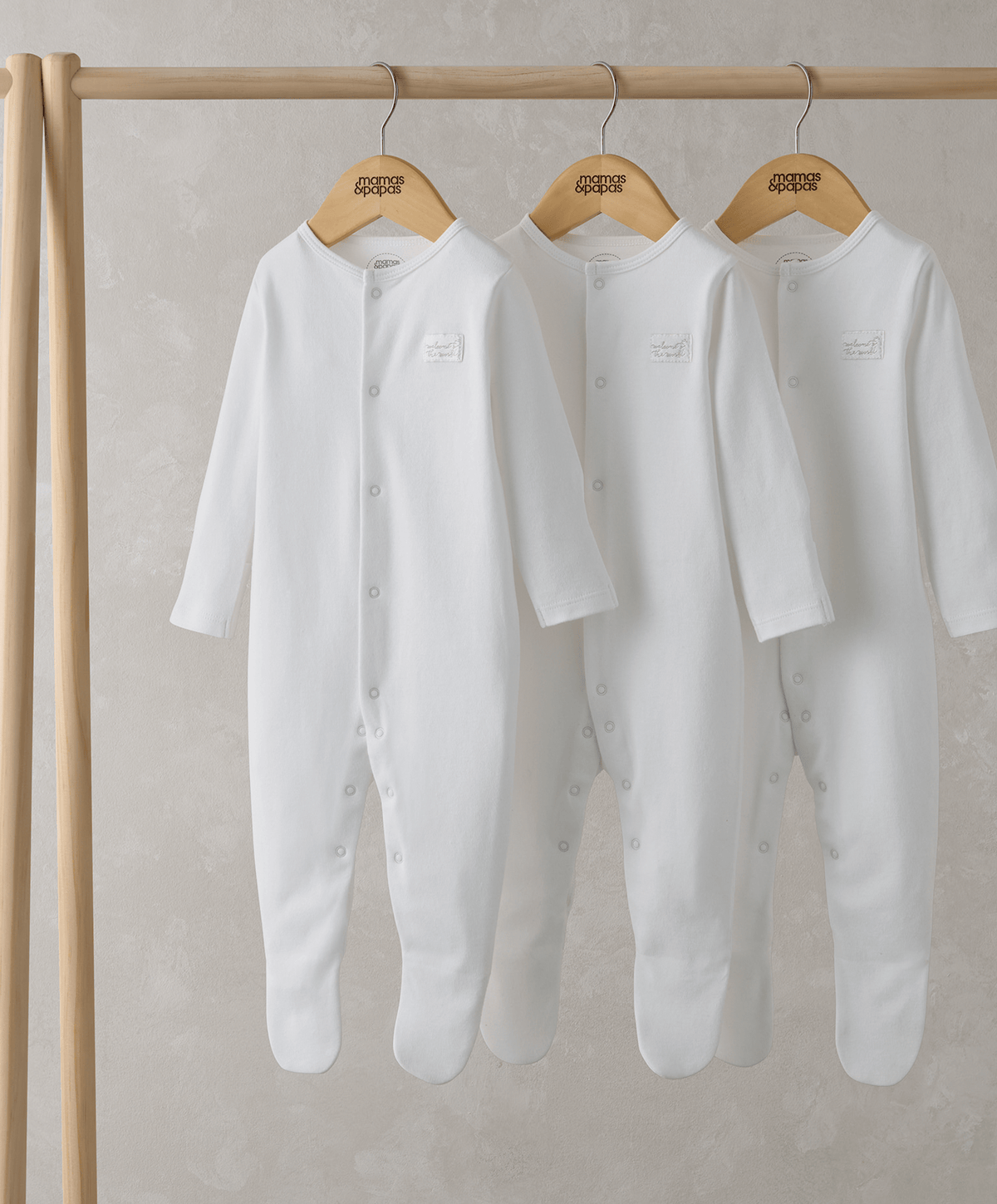 Newborn Essential Hospital Bundle (7 Piece) - White